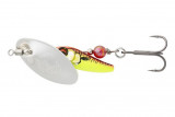 Savage Gear Sticklebait Spinner Red Yellow Silver, mărimea 1, 4.5g