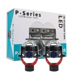 Cumpara ieftin Kit 2x Lupe Bi-Led 3 inch Faza Scurta Lunga Laser 130W 6500K 8000lm Racire Ventilator