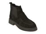 Ghete EPICA negre, 3154579, din piele intoarsa