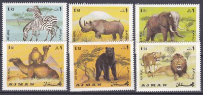 DB1 Ajman Fauna 6 v. MNH I foto