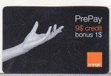 bnk card Romania - Orange - 9+1 $ - 12/06 - RO-ORA-REF-0007-0612C