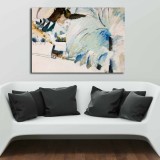 Cumpara ieftin Tablou Floral Burst Multicolor 70x100 cm