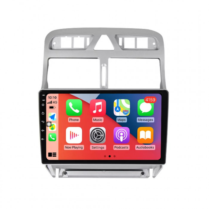 Navigatie Dedicata Peugeot 307, Android, 1GB RAM 16GB Stocare, Bluetooth, WiFi