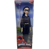 Papusa Miraculous Neagra 28cm, Plastic, Fete, 3 ani+