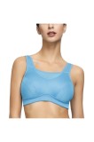 Sutien sport cu susținere &icirc;naltă pentru femei, fără s&acirc;rmă, cu cupă completă pentru bust mare &ndash; Albastru 38DDD / 85F