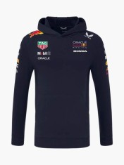 Red Bull Racing hanorac de bărbați cu glugă official Teamline Replica navy F1 Team 2025 - XXXL