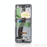 LCD OEM Samsung S20, G980F, S20 5G, G981F, Cosmic Grey, Service Pack OEM