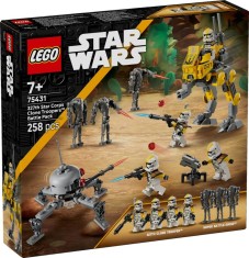 LEGO&reg; Star Wars - Pachet de lupta Soldati clona din unitatea stelara 327 (75431)
