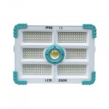 Proiector LED Incarcare Solar USB 200W 280 LED-uri Zilan ZTS8212