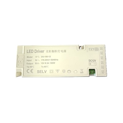 Sursa de alimentare pentru module aplice led mobila, 12V DC, 8.3A, 100W, DS-100-12 foto