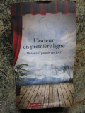 L&#039;auteur en premi&egrave;re ligne - Histoire et paroles des EAT - Gilles Costaz