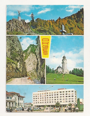 RF19 -Carte Postala- Judetul Arges, circulata 1976 foto