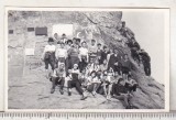 Bnk foto Varful Omu Bucegi - 1965, Alb-Negru, Romania de la 1950, Natura