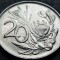 Moneda 20 CENTI - AFRICA de SUD, anul 1976 * cod 2803