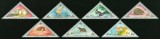 Mongolia 1984 &ndash; Serie rozatoare - 7 timbre - nestampilata, Nestampilat