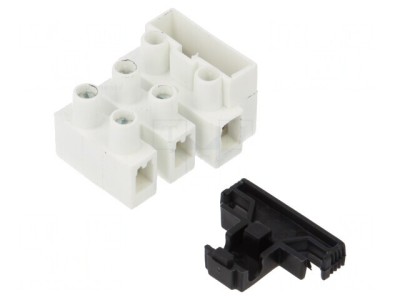 Regletă de conexiuni terminal cu şurub 2,5mm2 450V 3 piste foto