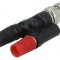 Adaptor Banană 4mm la BNC Soclu Negru 59mm
