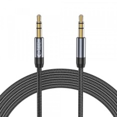Cablu Audio 3.5mm - 3.5mm Tech-Protect Ultraboost, 1.5m, Negru