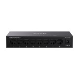 Switch 8 porturi RJ45 Gigabit, Management - TENDA TND-TEG2208D SafetyGuard Surveillance