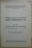 Studiu clinic si statistic asupra amiotrophilor la cal/ 1936