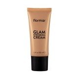 Iluminator crema Glam Strobing 02 Peach, 35ml, Flormar
