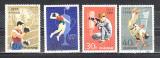 M2 TS1 8 - Timbre foarte vechi - Coreea de nord - Jocuri sportive 1973, Sport, Stampilat