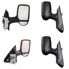 Oglinda exterioara Ford Transit/Tourneo (V347/8), 05.2006-04.2013, Transit (V184/5), 05.2000-04.2006, Dreapta, reglare manuala; carcasa neagra; geam