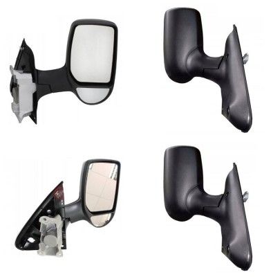 Oglinda exterioara Ford Transit/Tourneo (V347/8), 05.2006-04.2013, Transit (V184/5), 05.2000-04.2006, Dreapta, reglare manuala; carcasa neagra; geam foto