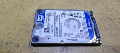 HDD Laptop WD 500GB Sentinel 100% Sata #B331 foto