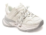 Cumpara ieftin Pantofi sport GRYXX albi, 351210, din material textil