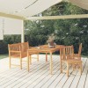 VidaXL Set mobilier pentru grădină, 4 piese, lemn masiv de tec 3157157