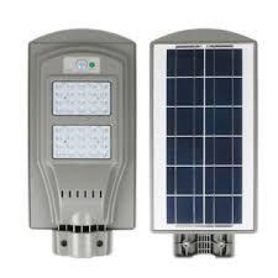 Corp Stradal cu Panou Solar Integrat si Telecomanda 60W/6400k