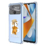 Husa antisoc pentru xiaomi poco c40, airbag pro, clear, help others