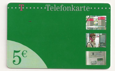 Cartela Telefonica Germania - 5 Euro - 2003 foto