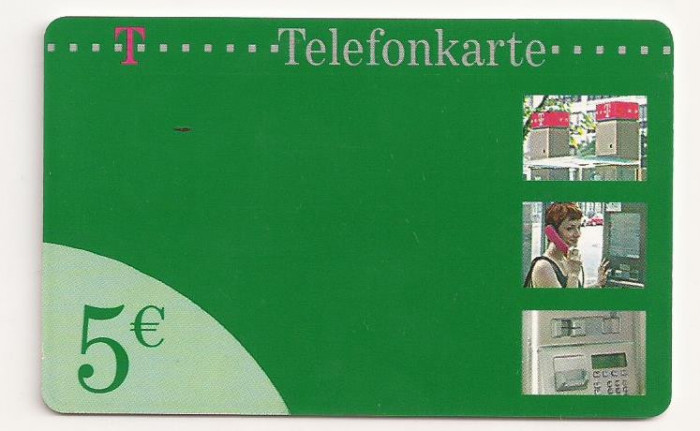 Cartela Telefonica Germania - 5 Euro - 2003