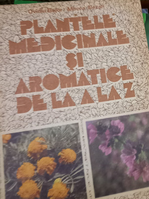 PLANTE MEDICINALE SI AROMATICE DE LA A LA Z OVIDIU BOJOR foto