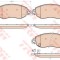 Set placute frana,frana disc FORD TRANSIT caroserie (FA) (2000 - 2006) TRW GDB2006