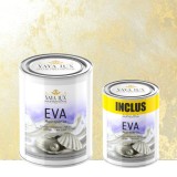 Vopsea Decorativa Interior Eva Madreperla Crem 3 Litri | Pachet 2+1 Inclus (2L + 1L) cu Fulgi de Sticla Luminosi &ndash; Toro Decor