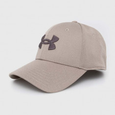 Under Armour sapca culoarea bej, cu imprimeu