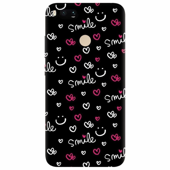 Husa silicon pentru Xiaomi Mi A1, Smile 101