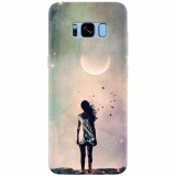 Husa silicon pentru Samsung S8 Plus, Alone Woman Cgi Hd K