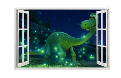 Sticker decorativ cu Dinozauri, 85 cm, 4244ST foto
