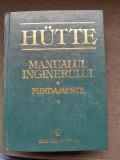 Hutte Manualul inginerului - fundamente