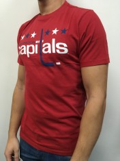 Washington Capitals tricou de bărbați 47 Basic Logo warm up - S