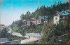 Carte postala, Sinaia, strada Lasca Catargiu, perioada interbelica