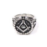 Inel masonic - Soarele si Luna