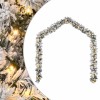 VidaXL Ghirlandă de Crăciun cu lumini LED, verde, 20 m, PVC