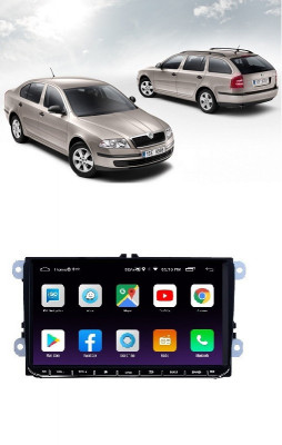 Navigatie dedicata cu Android Skoda Octavia II 2004 - 2013, 1GB RAM, Display HD 9 Touchscreen foto