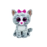 Plus Ty 24cm Boos Kiki Pisica Gri, Plus 24Cm