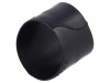 Fiting Termocontractibil Unghi 18mm Negru
